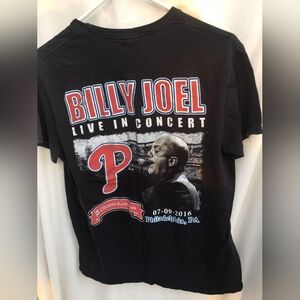 Billy Joel 7/19/2016 Philadelphia PA in concert tee size s-m citizens bank arena
